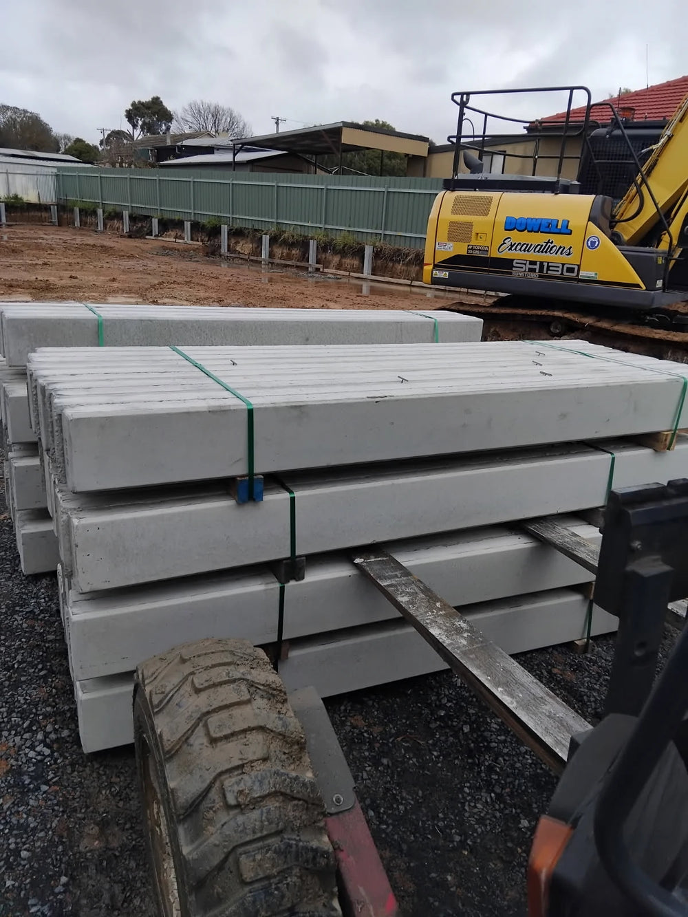 Concrete Sleeper Delivery to Ararat