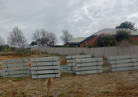 Concrete Sleepers Delivered to Daylesford